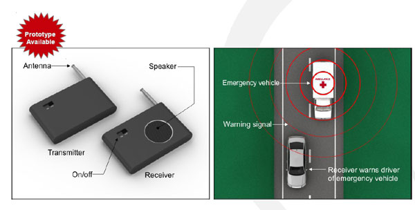 Emergency Vehicle Warning System Designed to Create Safer Highways