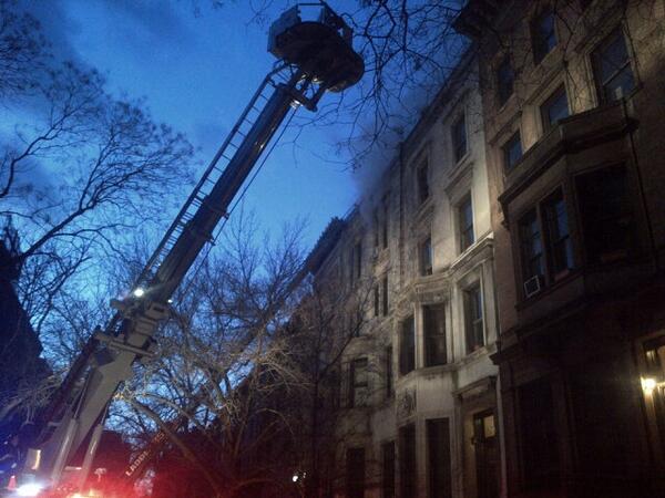 Firefighters Battle 4-Alarm Fire on Manhattan's Upper West Side