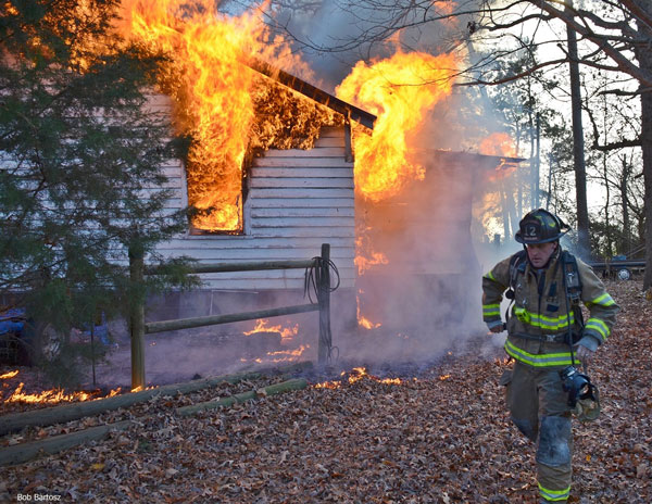 Nash County (NC) Firefighters Stop Fast-Moving Fire