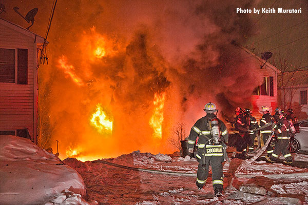 Fire Tears Through Derby (CT) Structure