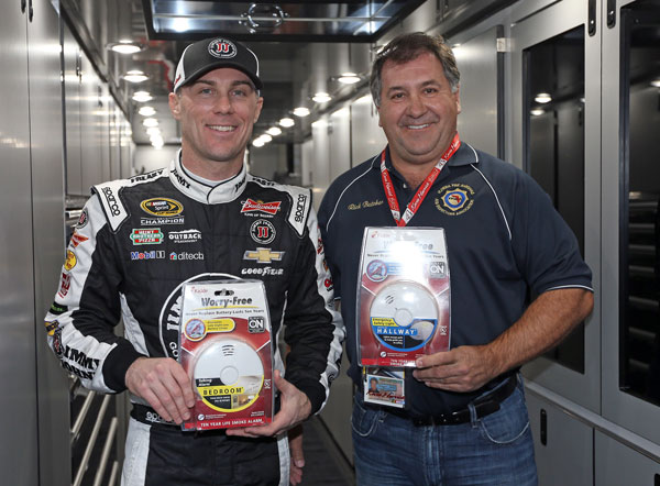 Kidde, NASCAR Champion Kevin Harvick Drive Home Fire Safety Message