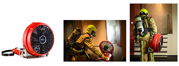 Fire equipment: LEADER Develops BATfan for Positive Pressure Applications