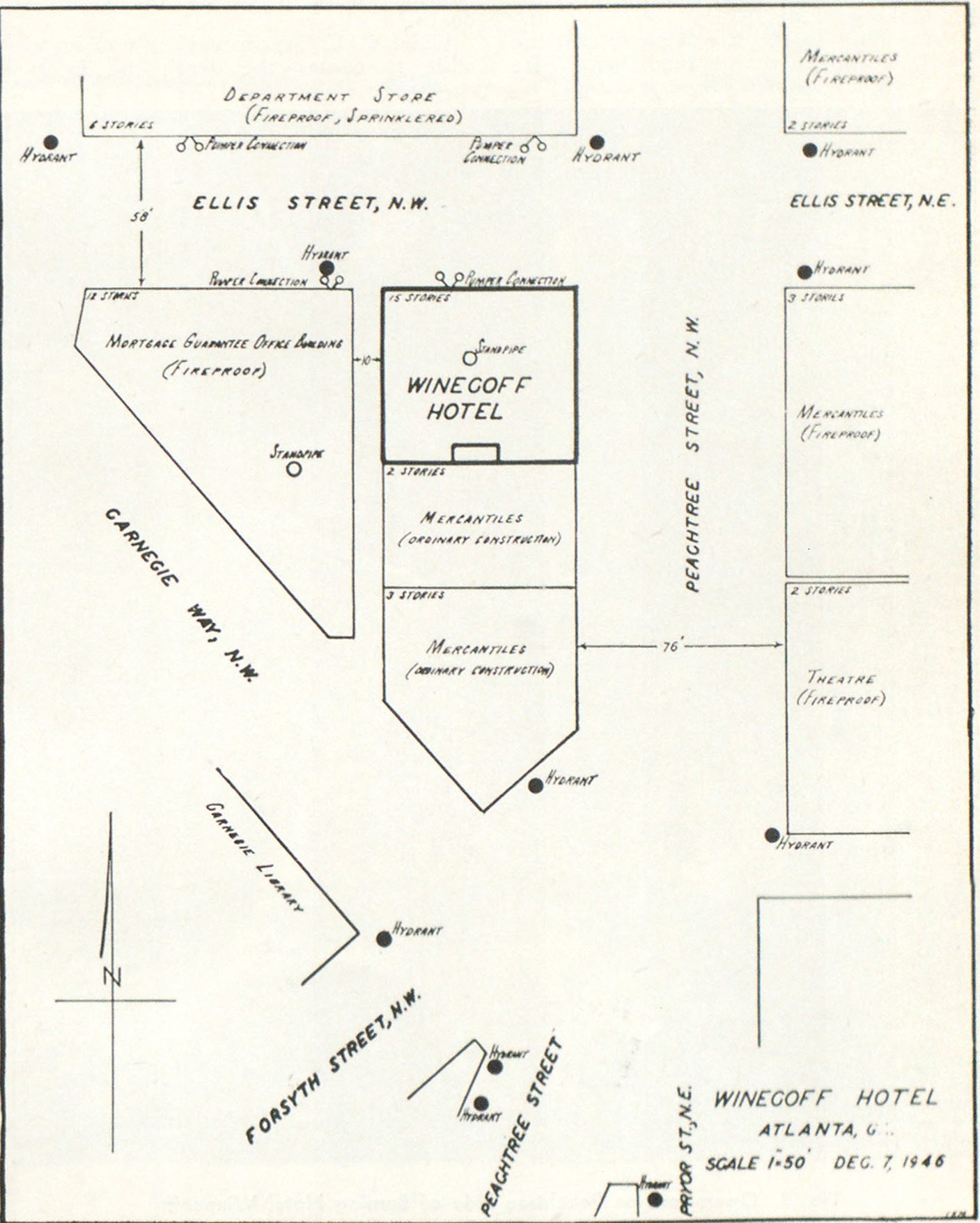 map of fire area