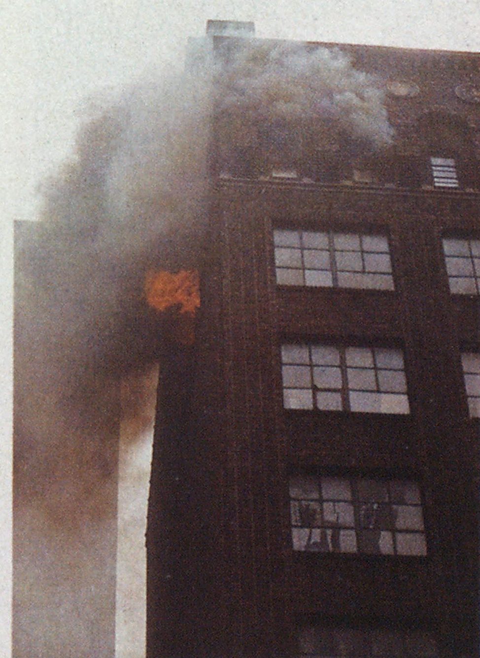 Fire conditions on the 12th floor and part of the 11th floor were heavy.